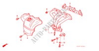 MOLTEPLICE SCARICO(1.8L) per Honda ACCORD 1.8IES         7CV 4 Porte 5 velocità manuale 1999