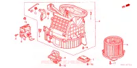 SOFFIATORE RISCALDATORE(LH) per Honda ACCORD 1.6 ILS 4 Porte 5 velocità manuale 1999