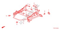 COMP. SEDILE ANT. (S.)(2) per Honda ACCORD 1.6IS 4 Porte 5 velocità manuale 2001
