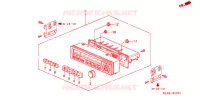 CONTROLLO RISCALDATORE(AUTO) per Honda ACCORD 1.8 IES 4 Porte 5 velocità manuale 2000