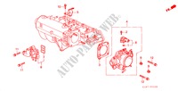 CORPO VALVOLA IMMISSIONE(2.2L) per Honda ACCORD TYPE R 4 Porte 5 velocità manuale 2000