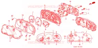 INDICATORE COMBINAZIONE COMPONENTI per Honda ACCORD 1.8 IES 4 Porte 5 velocità manuale 2000