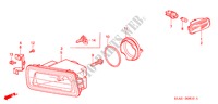 LUCE COMBINAZIONE ANT. per Honda ACCORD 2.0ILS 4 Porte 4 velocità automatico 2000