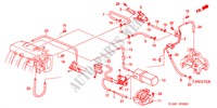 SERBATOIO VACUO/TUBI (1.8L/2.0L/2.3L) per Honda ACCORD 2.0ILS 4 Porte 5 velocità manuale 2000
