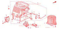 SOFFIATORE RISCALDATORE(RH) per Honda ACCORD 2.0 IES 4 Porte 4 velocità automatico 2000