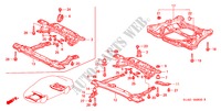 TRAVE POSTERIORE/TRAVE CROCIANTE per Honda ACCORD 1.6IS 4 Porte 5 velocità manuale 2000