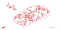 BARDATURA FILO(LH) per Honda CIVIC AERODECK 2.0ITD 5 Porte 5 velocità manuale 2000