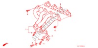 MOLTEPLICE SCARICO (DOHC VTEC) per Honda CIVIC AERODECK VTI 5 Porte 5 velocità manuale 1999