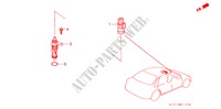 SENSORE VELOCITA'(DIESEL) per Honda CIVIC AERODECK 2.0ITD 5 Porte 5 velocità manuale 2000