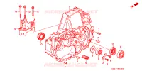 ALLOGGIO INNESTO (1.8L/2.0L/2.2L/2.3L) per Honda ACCORD 2.3 ISE EXECUTIVE 4 Porte 5 velocità manuale 2002