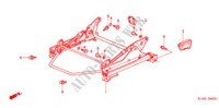COMP. SEDILE ANT. (D.)(2) per Honda ACCORD 1.8IS 4 Porte 5 velocità manuale 2002