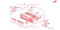 CONTROLLO RISCALDATORE(AUTO) per Honda ACCORD 2.3 ISE EXECUTIVE 4 Porte 5 velocità manuale 2002