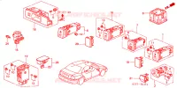 INTERRUTTORE(RH) per Honda ACCORD 2.3 ISE EXECUTIVE 4 Porte 5 velocità manuale 2002