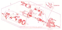 MOTORE AVVIATORE(VALVOLA) per Honda ACCORD 2.3 ISE EXECUTIVE 4 Porte 5 velocità manuale 2002