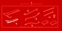 TRUNK SPOI*NH578* per Honda ACCORD 2.3 ISE EXECUTIVE 4 Porte 5 velocità manuale 2002