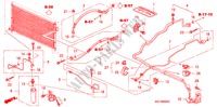 ARIA CONDIZIONATA (TUBI/CONDOTTI) (LH) per Honda S2000 S2000 2 Porte 6 velocità manuale 2001