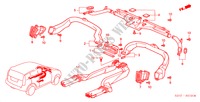 CONDOTTO(LH) per Honda HR-V 4WD 3 Porte pieno automatica 2001