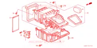 CONDOTTO RISCALDATORE(LH) per Honda HRV 4WD 5 Porte pieno automatica 2001