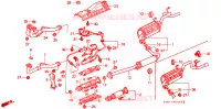 CONDOTTO SCARICO per Honda HRV 4WD 5 Porte pieno automatica 2001