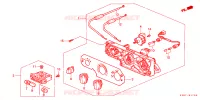 CONTROLLO RISCALDATORE(LH) per Honda HRV 4WD 5 Porte pieno automatica 2001