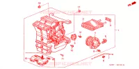 UNITA RISCALDATORE(RH) per Honda HRV HYPER 5 Porte 5 velocità manuale 2000