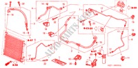 ARIA CONDIZIONATA (TUBI/CONDOTTI) (LH) per Honda HR-V HR-V 3 Porte 5 velocità manuale 2003