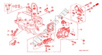 CORPO VALVOLA IMMISSIONE(DOHC) per Honda PRELUDE VTI 2 Porte 5 velocità manuale 2000