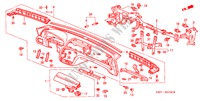 PANNELLO STRUMENTI(LH) per Honda PRELUDE 2.0I 2 Porte 4 velocità automatico 2000