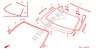 PARAVENTO ANTERIORE per Honda PRELUDE 2.0I 2 Porte 5 velocità manuale 2000