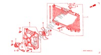 RADIATORE(TOYO) per Honda PRELUDE 2.0I 2 Porte 5 velocità manuale 2000