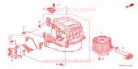 SOFFIATORE RISCALDATORE(LH) per Honda PRELUDE 2.0 I 2 Porte 5 velocità manuale 2000