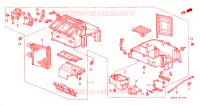 UNITA RISCALDATORE(LH) per Honda PRELUDE 2.0 I 2 Porte 5 velocità manuale 2000
