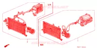ARIA CONDIZIONATA(KIT) per Honda ACCORD 2.0 ILS 5 Porte 4 velocità automatico 1999