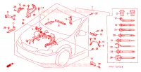 BARDATURA FILO MOTORE(LH) per Honda ACCORD 2.0 ILS 5 Porte 4 velocità automatico 1999