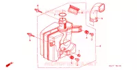 CAMERA RISONATORE per Honda ACCORD 2.0 ILS 5 Porte 4 velocità automatico 1999