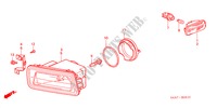 LUCE COMBINAZIONE ANT. per Honda ACCORD 1.8ILS 5 Porte 4 velocità automatico 2000