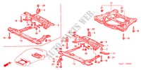 TRAVE POSTERIORE/TRAVE CROCIANTE per Honda ACCORD 1.8ILS 5 Porte 5 velocità manuale 2000