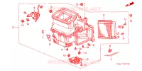 UNITA RISCALDATORE(LH) per Honda ACCORD 2.0 ILS 5 Porte 4 velocità automatico 1999