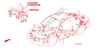 BARDATURA FILO(LH) per Honda ACCORD 1.8ILS 5 Porte 5 velocità manuale 2002
