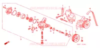 POMPA P.S. (1.8L/2.0L/2.3L) per Honda ACCORD 2.0 IES 5 Porte 5 velocità manuale 2002
