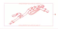 TIE DOWN BELT per Honda ACCORD 2.0 IES 5 Porte 5 velocità manuale 2002