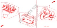 KIT GUARNIZIONE per Honda LOGO LOGO 3 Porte pieno automatica 2000