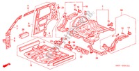 PANNELLI INTERNI per Honda LOGO LOGO 3 Porte pieno automatica 2000