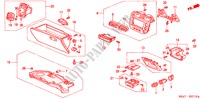 ABBELLIMENTO STRUMENTI(RH)(LATO PASSEGGERO) per Honda CIVIC 1.6SE 4 Porte 5 velocità manuale 2001
