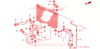 TUBO RADIATORE per Honda CIVIC EXI 4 Porte 5 velocità manuale 2002
