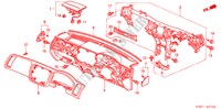 PANNELLO STRUMENTI(RH) per Honda CIVIC HYBRID HYBRID 4 Porte 5 velocità manuale 2003