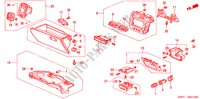 ABBELLIMENTO STRUMENTI(RH)(LATO PASSEGGERO) per Honda CIVIC COUPE SE       EXECUTIVE 2 Porte 5 velocità manuale 2002