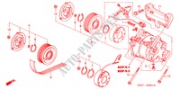 ARIA CONDIZIONATA (COMPRESSORE) (TYPE R) per Honda CIVIC TYPE R 3 Porte 6 velocità manuale 2004
