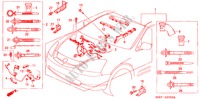 BARDATURA FILO MOTORE (TYPE R)(RH) per Honda CIVIC TYPE R 3 Porte 6 velocità manuale 2001