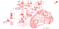 BRACCIO CAMBIO/LEVA CAMBIO (5MT) per Honda CIVIC 1.4 LS 3 Porte 5 velocità manuale 2004